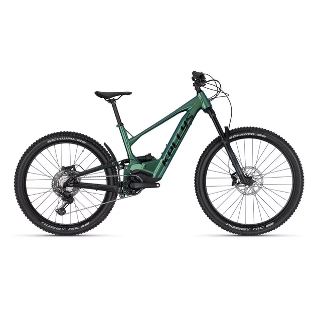 Celoodpružené elektrokolo KELLYS THEOS R50 LTD P 725Wh 29"/27,5" - model 2025 - Magic Green - Magic Green