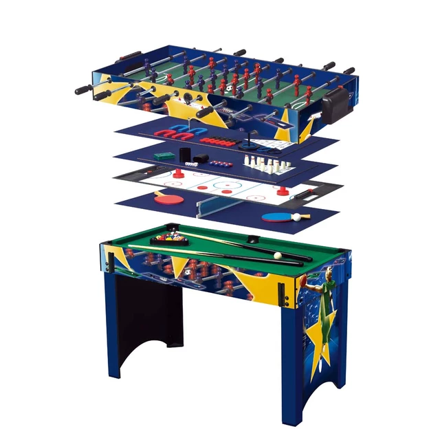 WORKER Supertable 12 in 1 Spieltisch