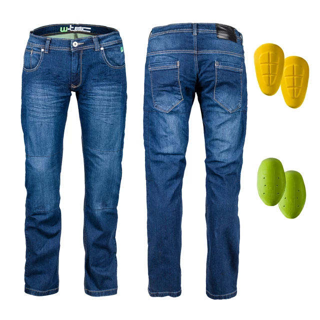 Men’s Moto Jeans W-TEC R-1027 - Blue - Blue