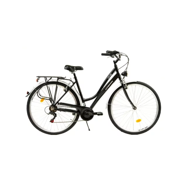 Městské kolo DHS City 28001 28" - model 2025 - Black - Black