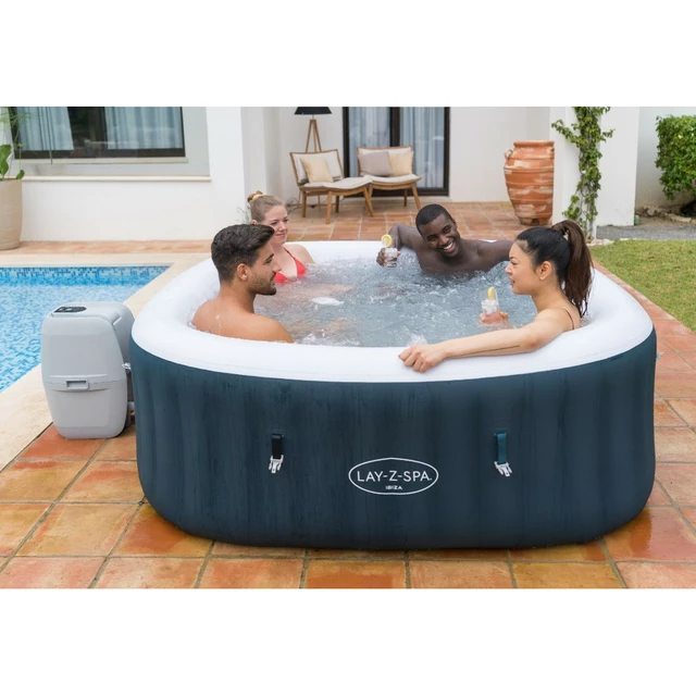 Bestway Lay-Z Spa Ibiza 180 x 180 x 66 cm Whirpool