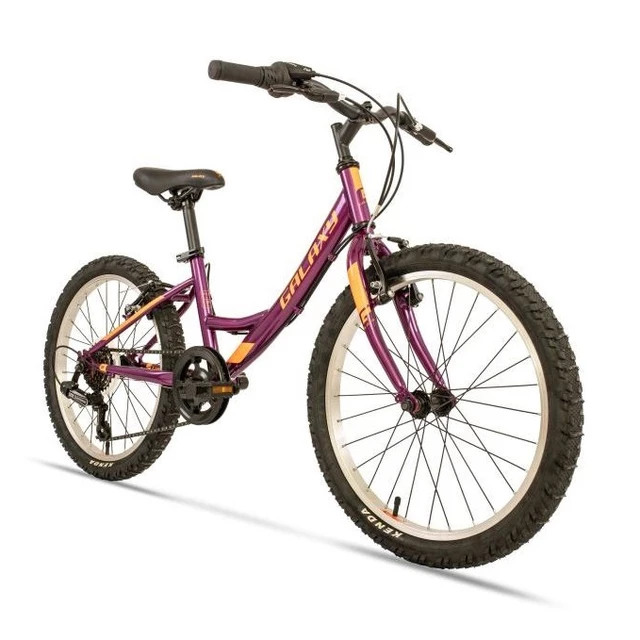Detský dievčenský bicykel Galaxy Ida 20" - model 2020 - fialová