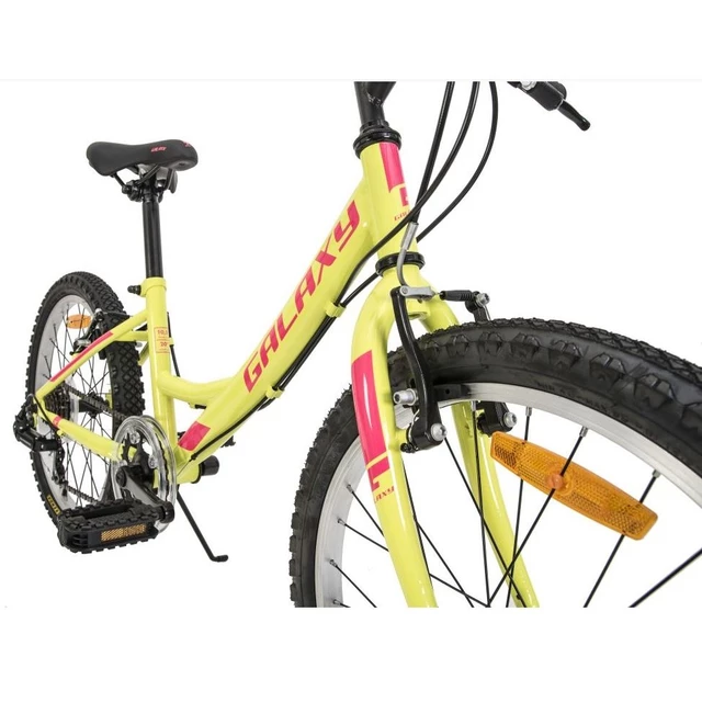 Detský dievčenský bicykel Galaxy Ida 20" - model 2020 - žltá