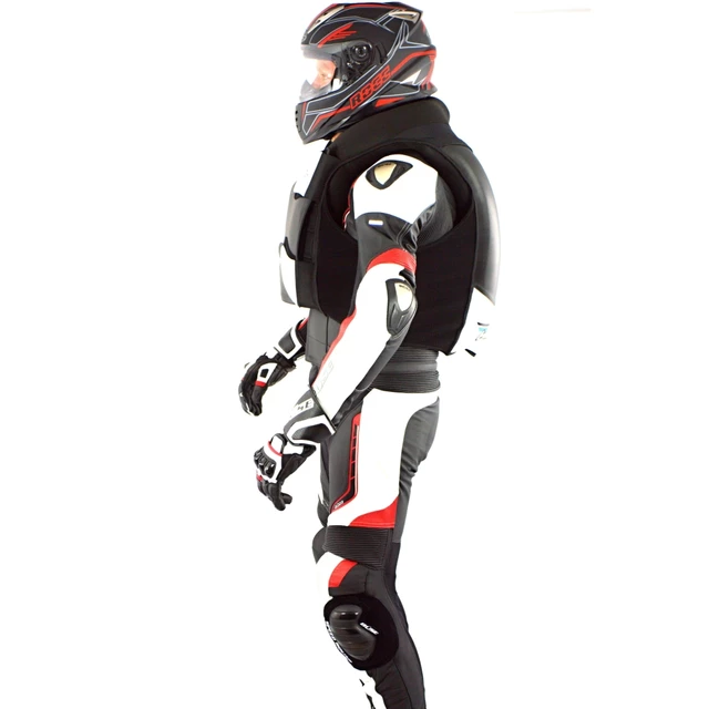 Závodní airbagová vesta Helite GP Air, mechanická s trhačkou