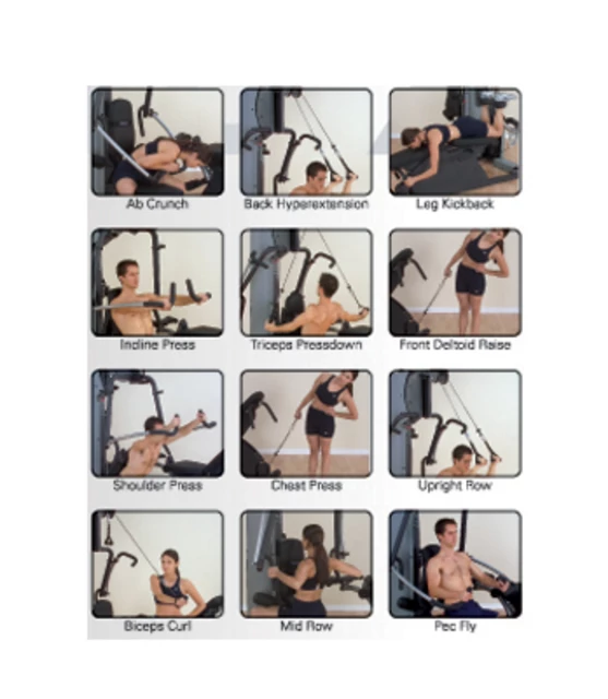 Posilovací věž Body-Solid G8I Home Gym