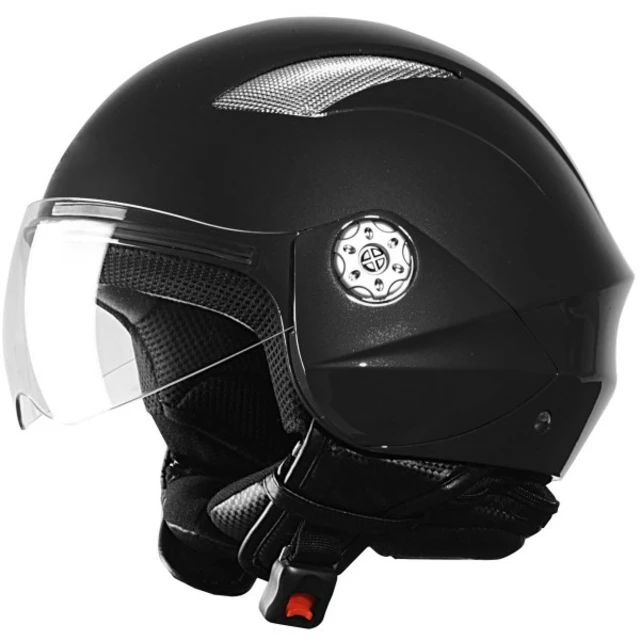 Moto přilba WORKER V518 - černá