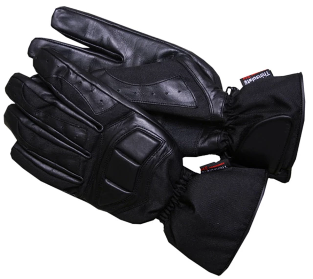 WORKER Fast motorcycle gloves - S - črna