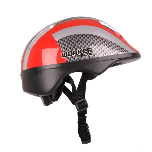 Kask rowerowy WORKER Penguin - Niebieski