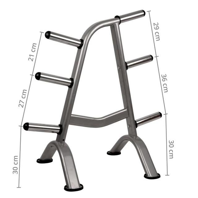 Storage Rack for Olympic Weight Plates inSPORTline - 50 mm, 6 pegs