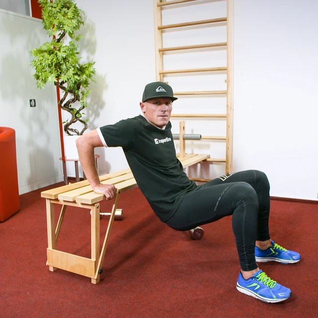 Klop za letvenik inSPORTline Steadyline Bench