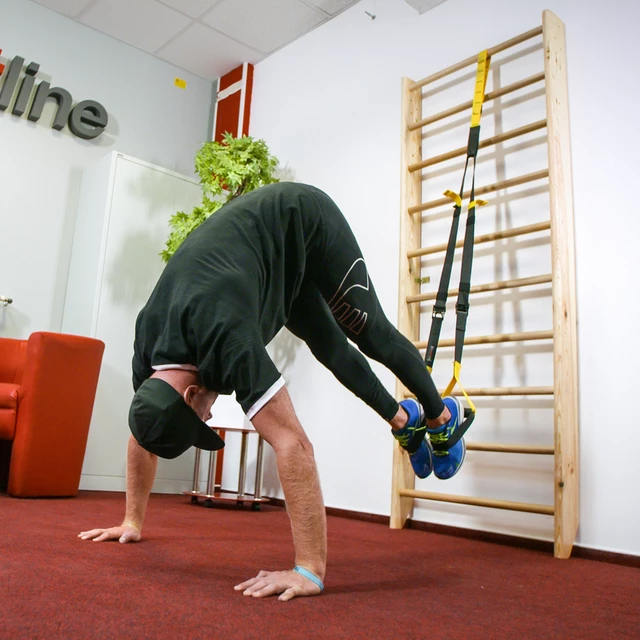 inSPORTline Dremar Hang-Out Sprossenwand mit Zubehör