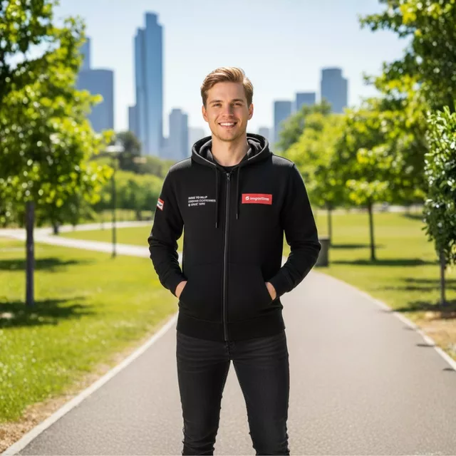 Mikina inSPORTline Signature - černá