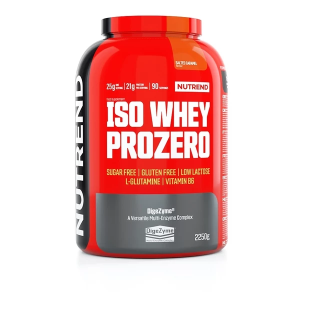 Práškový koncentrát Nutrend ISO WHEY Prozero 2250 g