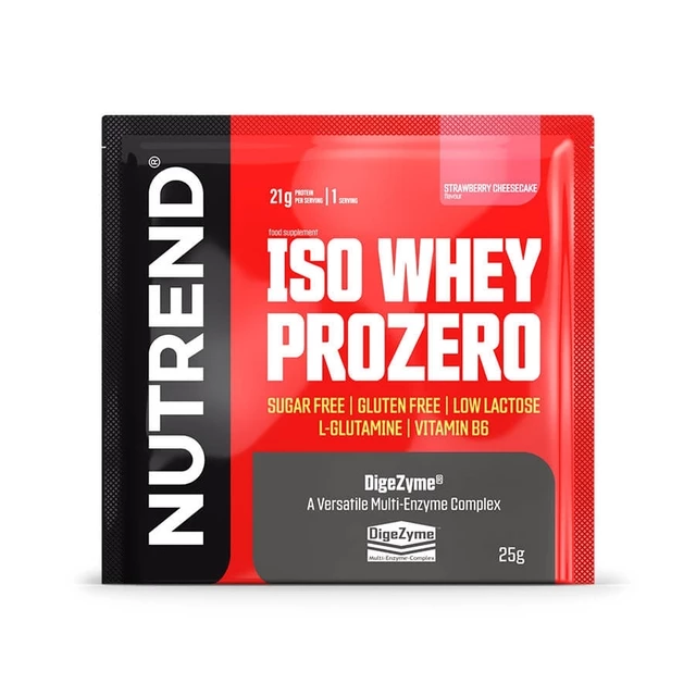 Práškový koncentrát Nutrend ISO WHEY Prozero 25 g