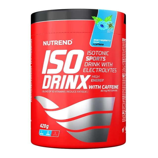 Izotóniás ital Nutrend Isodrinx koffeinnel 420 g