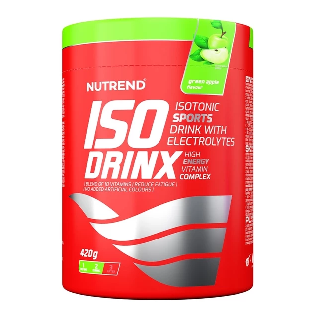 Isodrinx Nutrend 420 g - zelené jablko