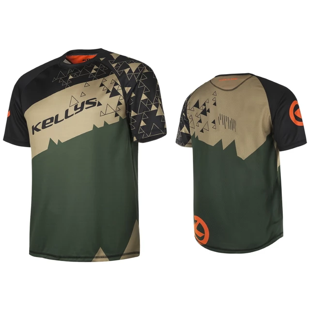 Enduro dres Kellys Tyrion krátky rukáv - Green