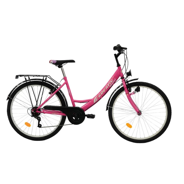 Dámsky trekingový bicykel DHS 2614 - ružová