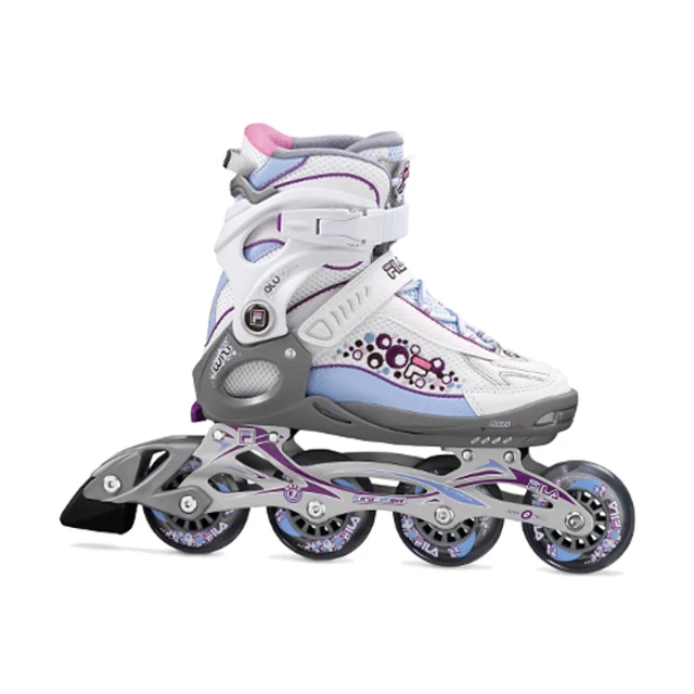 D tske kole kove brusle Fila Junior WIZY ALU GIRL inSPORTline