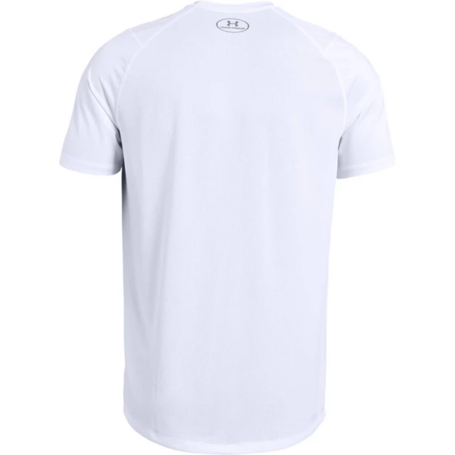 Men’s T-Shirt Under Armour Raid 2.0 SS Left Chest - White/Steel