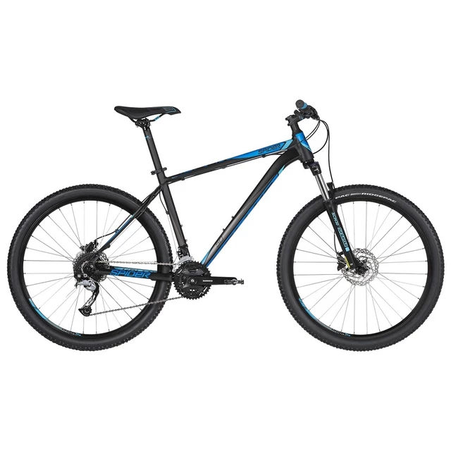 Mountain Bike KELLYS SPIDER 50 27.5” – 2019 - Black Blue - Black Blue