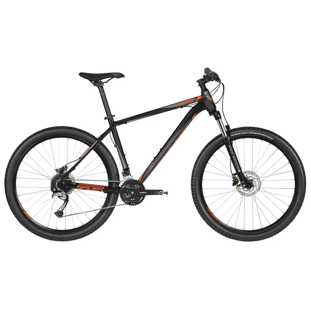 Horský bicykel KELLYS SPIDER 50 27,5" - model 2019 - Black Blue - Black Orange