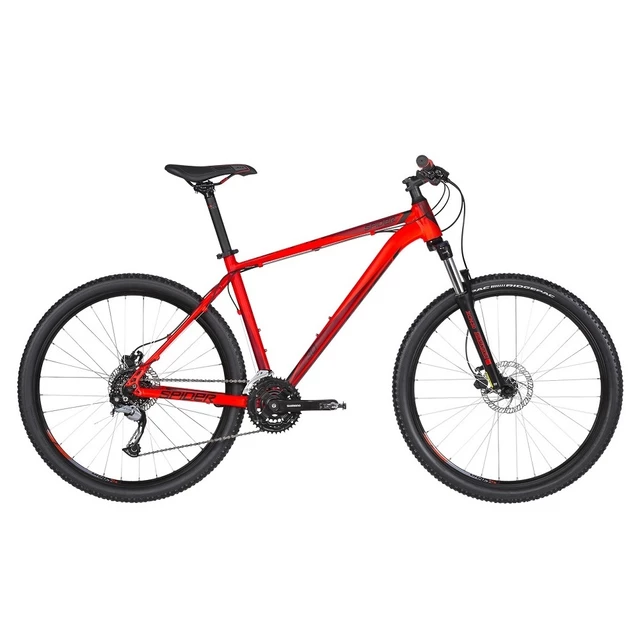 Horský bicykel KELLYS SPIDER 30 27,5" - model 2019 - Black