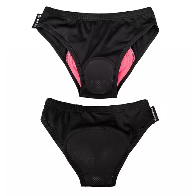 Dámské kalhotky s gelovou vložkou inSPORTline Nashka - černá