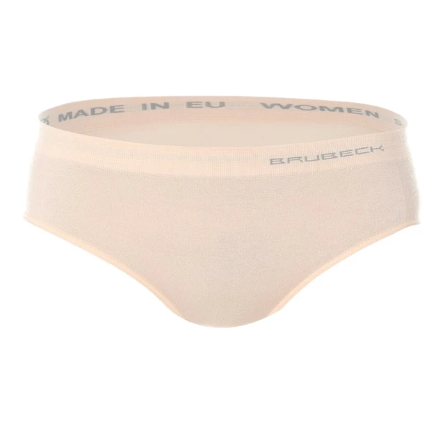 Women’s Seamless Briefs Brubeck Wool Comfort - Nude