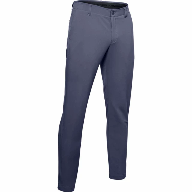 Pánske golfové nohavice Under Armour EU Performance Slim Taper Pant - Halo Gray - Blue Ink