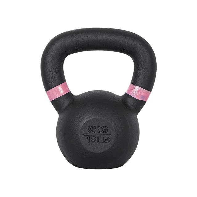 inSPORTline Kettlebell aus Gusseisen Pulverbeschichtet 8kg