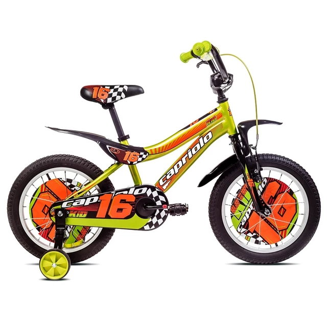 Detský bicykel Capriolo Kid 16" - model 2017 - zelená