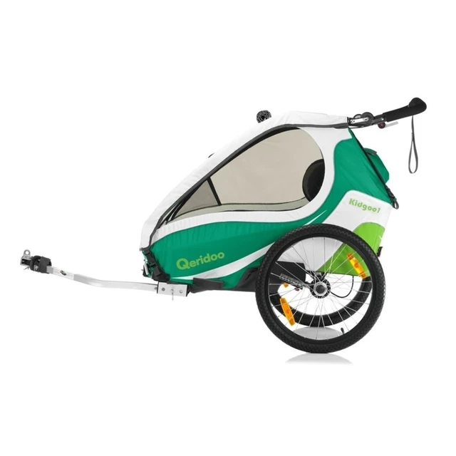 Multifunkční dětský vozík Qeridoo KidGoo 1 - zelená