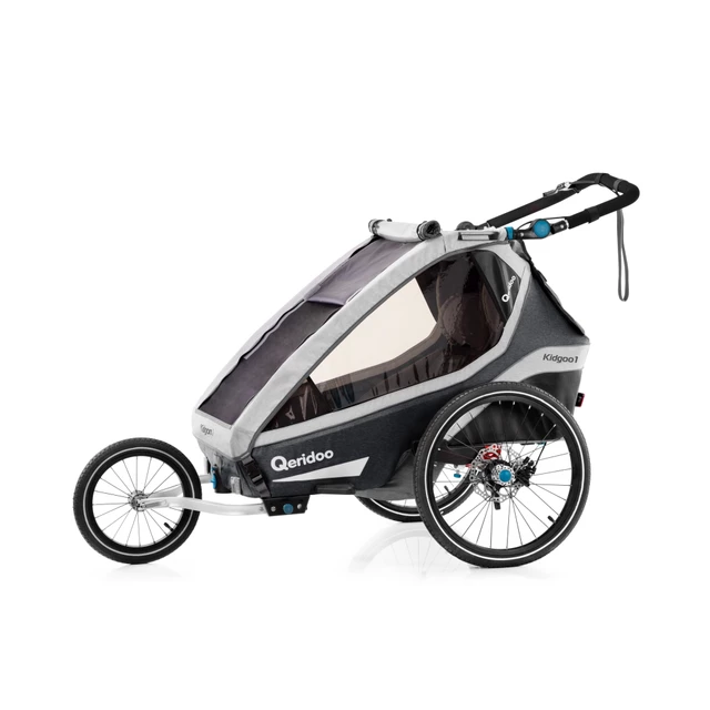 Multifunktionaler Kinderwagen Qeridoo KidGoo 1 Pro - Anthracite Grey