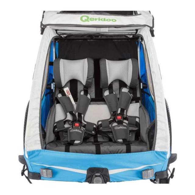 Multifunkčný detský vozík Qeridoo KidGoo 2 - modrá