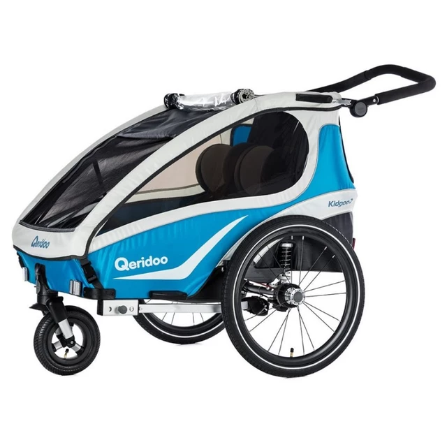 Multifunkční dětský vozík Qeridoo KidGoo 2 2018 - zelená