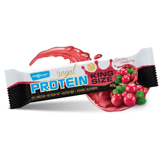 Proteinová tyčinka MAX SPORT Royal Protein Kingsize Bar 80g