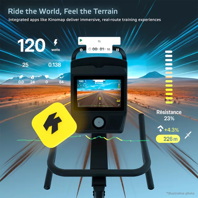 Cyklotrenažér inSPORTline ZenRoute 1200