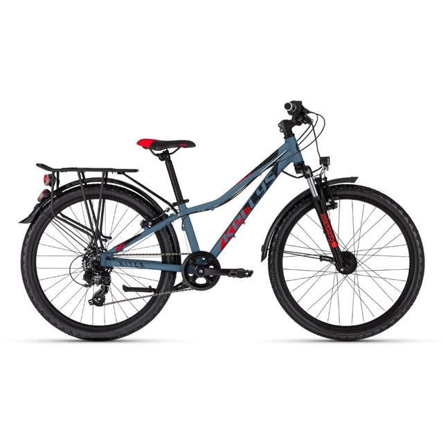 Juniorský bicykel KELLYS KITER 70 24" 9.0 - Petrol Blue - Petrol Blue