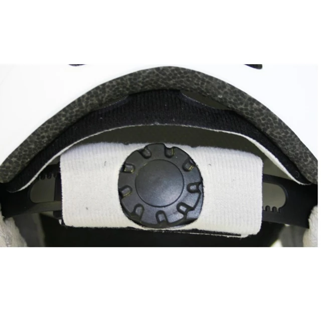Kask narciarski WORKER Trentino - Biała z  logo
