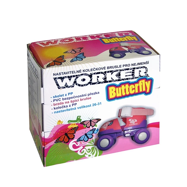 Kolečkové brusle WORKER Butterfly
