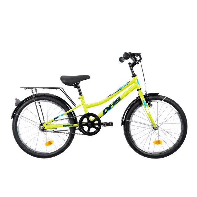 Dětské kolo DHS Teranna 2001 20" 7.0 • 110-130 cm - Yellow - Yellow