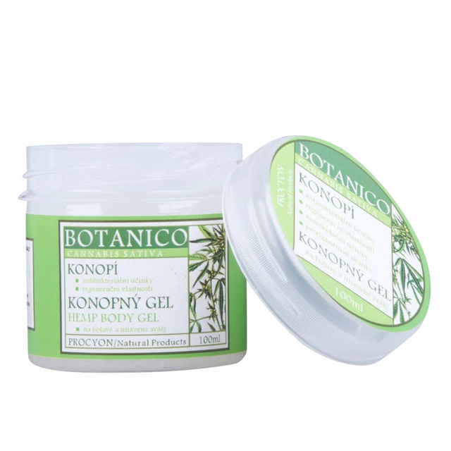 Cannabis Gel Botanico 100 ml for Aching and Fatigued Muscles