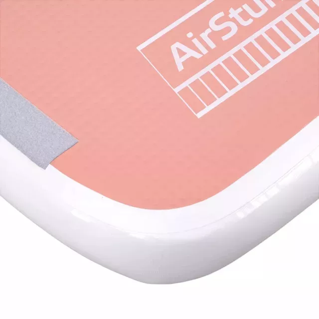 Airtrack inSPORTline Airstunt 300x100x10 cm korálová růžová s elektrickou pumpou