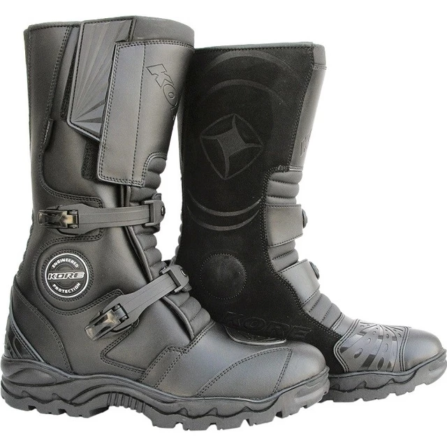 Buty motocyklowe KORE Adventure - Czarny