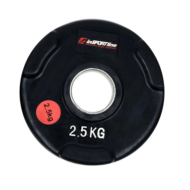 Pogumovaný kotouč inSPORTline OLYMPIC 2,5kg 50 mm