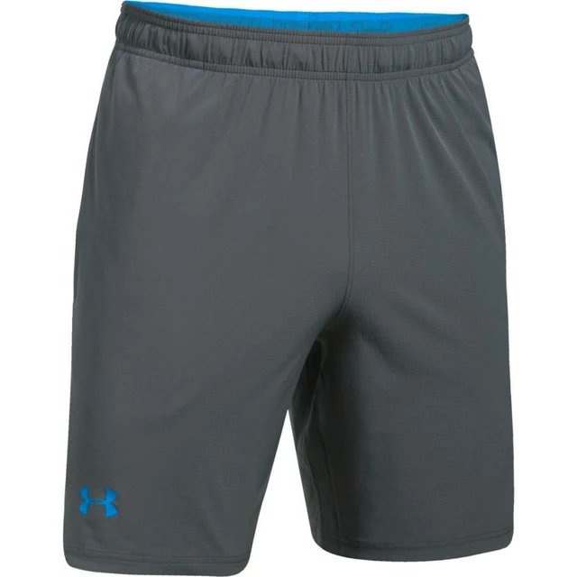 Pánske kraťasy Under Armour Cage Short - L - GRAPHITE / MAKO BLUE