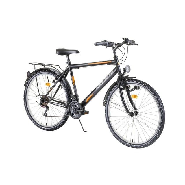 Kreativ 2613 26" - Trekkingfahrrad - Modell 2019 - schwarz - schwarz