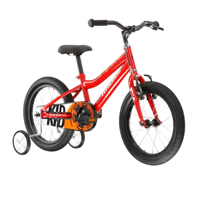 Detský bicykel Kross Racer 3.0 16" Gen 005 - červená/oranžová/biela