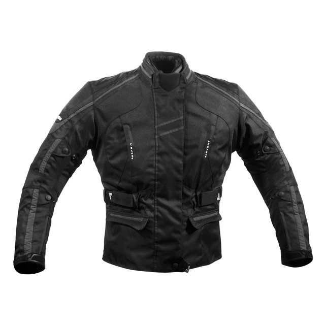 Women textile jacket Rebelhorn GLAM - Black-Grey - Black